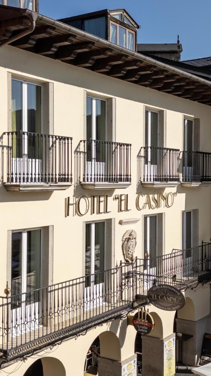 Hotel & Restaurante El Casino Villafranca Del Bierzo Exteriör bild