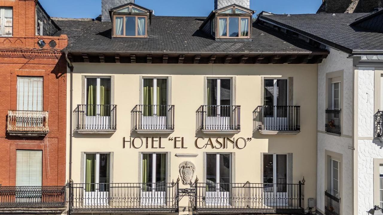 Hotel & Restaurante El Casino Villafranca Del Bierzo Exteriör bild